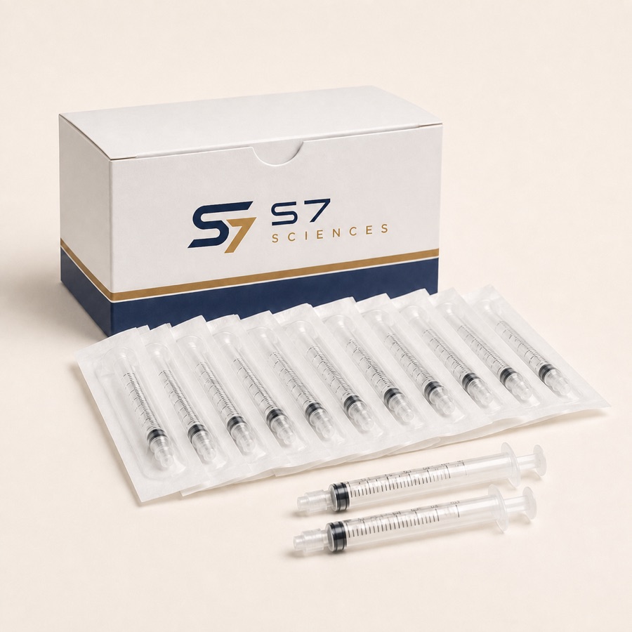 Illustrative view of 3mL Reconstitution Syringe