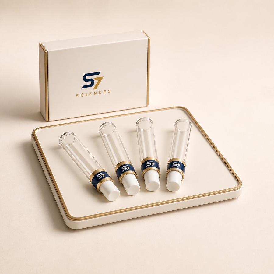 Illustrative view of 3 mL pen cartridges
