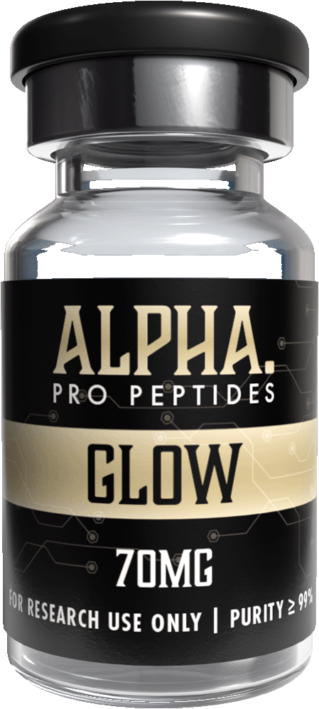 Alpha Pro Peptides GLOW Blend 70 mg total product