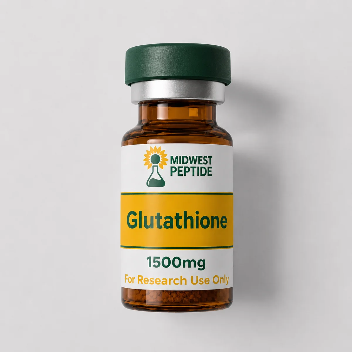 Midwest Peptide Glutathione product vial
